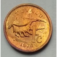 Тувалу 1 цент 1976 г.