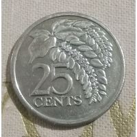 25 центов 2008 г.в. Тринидад и Тобаго