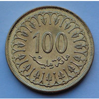 Тунис 100 миллимов. 2005