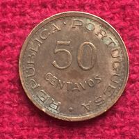 Мозамбик 50 сентаво 1973 г. +