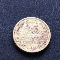Цейлон 25 центов 1963