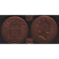 Великобритания _km935a 1 пенни 1994 год (обращ) (0(h0(1(1 (вар2)- ТОРГ