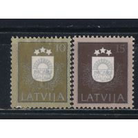 Латвия 2-я Респ 1991 Гербы Стандарт #306-7*