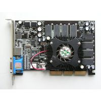Видеокарта  GeForce TI4200 8x 128 Mb AGP нерабочая