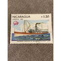Никарагуа 1982. Почтовое судно