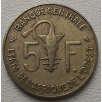 Западная Африка 5 франков 1965