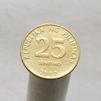 Филиппины 25 сентимо 2002