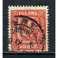 Исландия - 1915/1918 - Кристиан IX и Фредерик VIII 10A - [Mi.81] - 1 марка. Гашеная.  (Лот 32Df)