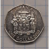 Ямайка 1 доллар 2003г. km189