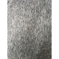 Ткань Шерсть меланж ворсистая шир 1,6 х 2,4 цвет серый, ворсинки светлее