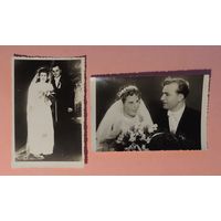 Фото "Свадьба", 1960-е гг., Барановичи (2 шт)