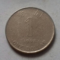 1 доллар, Гонконг 1998 г.