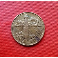 84-07 Барбадос, 5 центов 1994 г.