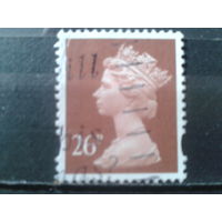 Англия 1996 Королева Елизавета 2  26 пенсов