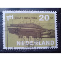 Нидерланды 1967 Технический ВУЗ - 125 лет