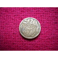 ЮАР 20 центов 1994 г.