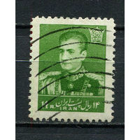 Иран - 1958/1960 - Мохаммад Реза Пехлеви 14R - [Mi.1050] - 1 марка. Гашеная.  (LOT AQ46)