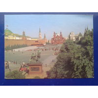 СССР 1987 Москва, вид на Красную площадь