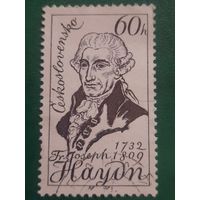 Чехословакия 1959. Композитор Franz Joseph Haydn 1732-1809