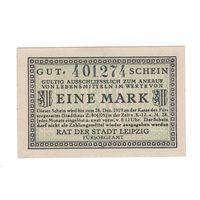 Германия Лейпциг 1 марка 1919 года. Состояние UNC!