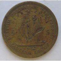 Карибы 5 центов 1962