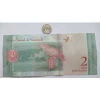Werty71 Венесуэла 2 боливара 2018 UNC банкнота