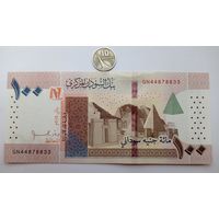Werty71 Судан 100 фунтов 2019 UNC банкнота