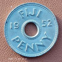 Фиджи 1 пенни, 1949-1952