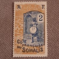 Сомали 1933. Французская колония. Барабанщик