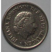 Нидерланды, 25 центов 1972