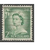 Новая Зеландия. Королева Елизавета II. 1956г. Mi#356.