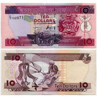 Соломоновы острова. 10 долларов (образца 2006 года, P27a, UNC)