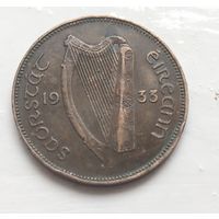 Ирландия 1/2 пенни, 1933 4-2-13