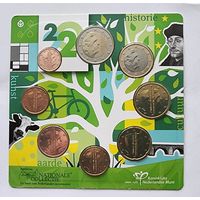 Нидерланды  2022 евро официальный Годовой набор, 8 монет, буклет BU
