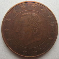 Бельгия 5 евроцентов 2004 г.