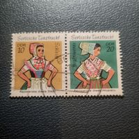 ГДР 1972. Традиционные костюмы