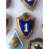 Знак Солдатская Классность 1 Тяжелый Латунь Винт