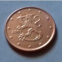5 евроцентов, Финляндия 2001 г.