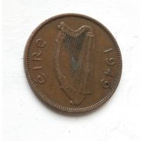Ирландия 1/2 пенни, 1949 4-3-16