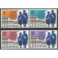 Лесото. 1-е присуждение учёных степеней. 1967г. Mi#37-40. Серия.