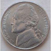 5 центов 1999 Р США. Возможен обмен