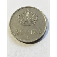 Испания 25 песет 1983