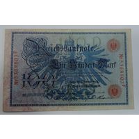 100 марок 1908г. Германия.
