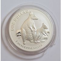 Австралия 2011 серебро (1 oz) "Кенгуру"