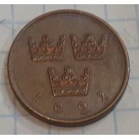 Швеция 50 эре, 1992 Отметка монетного двора: "D" - Бент Деннис (15-10-12)