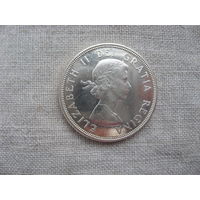 Канада 1 доллар 1964 год 100 лет конференциям в Шарлоттауне и Квебеке  от 1 рубля без МЦ