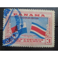 Панама 1961 Флаги Панамы и Коста-Рики