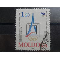 Молдова 1994 100 лет МОК Михель-1,4 евро гаш