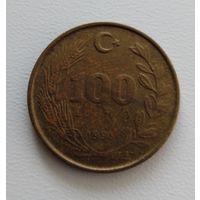 Турция 100 лир 1991