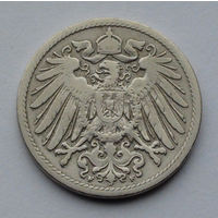 Германия - Германская империя 10 пфеннигов. 1893. F